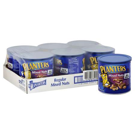 PLANTERS Planters Regular Mixed Nuts 3.5lbs, PK6 10029000073699